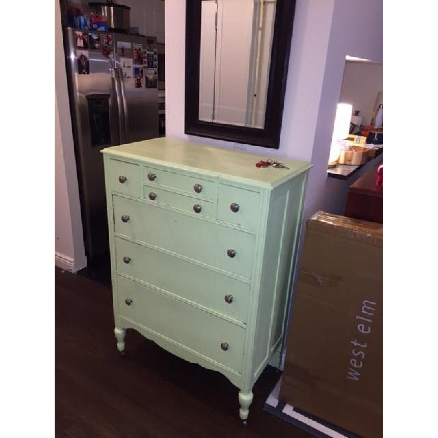 Light Green Dresser - image-3