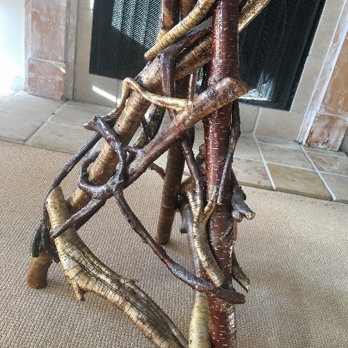 Used Hand Crafted Adirondack Stool for sale on AptDeco