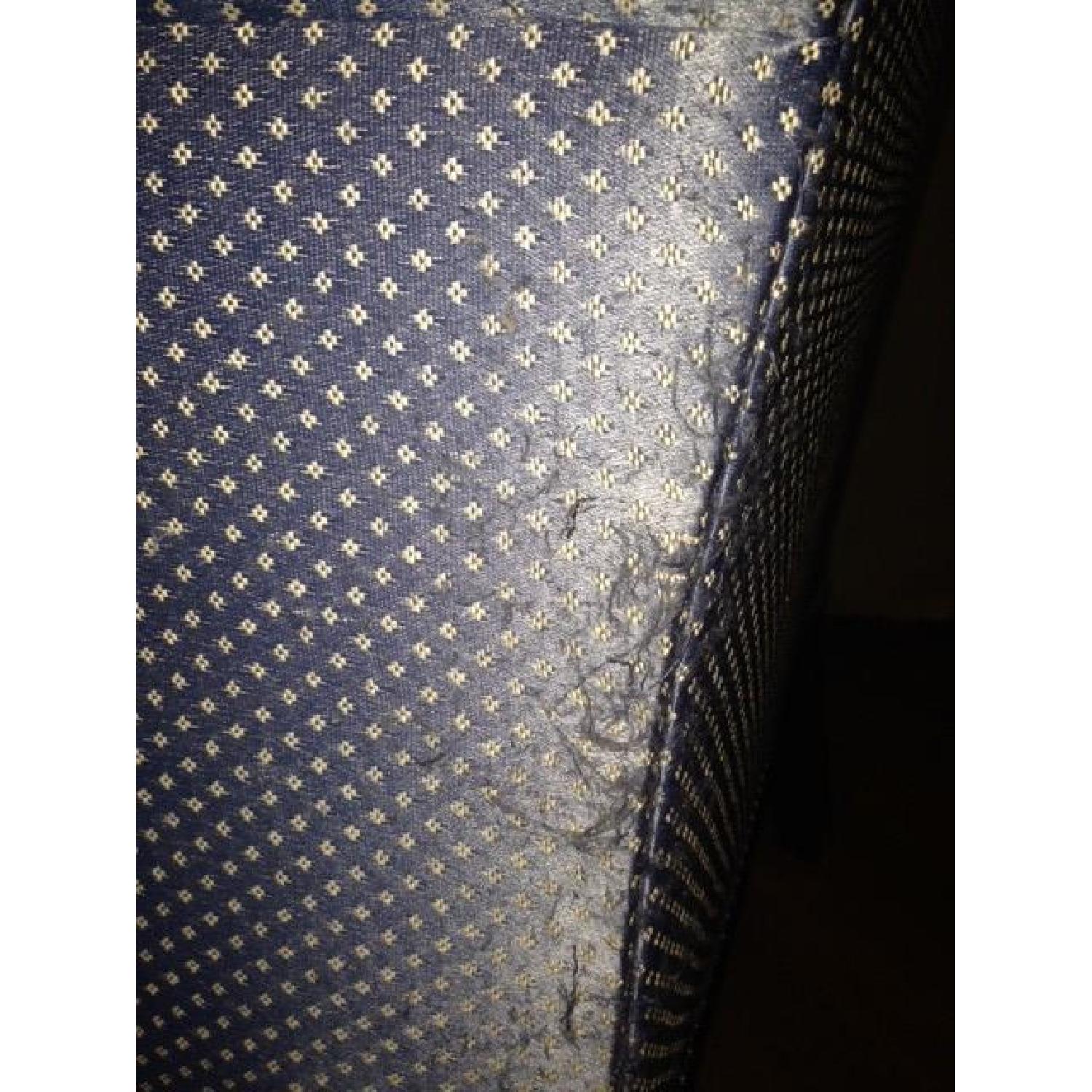 Colonial Blue Wingback Chair - image-3