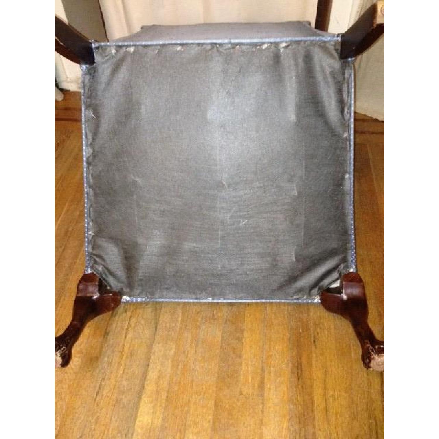 Colonial Blue Wingback Chair - image-6