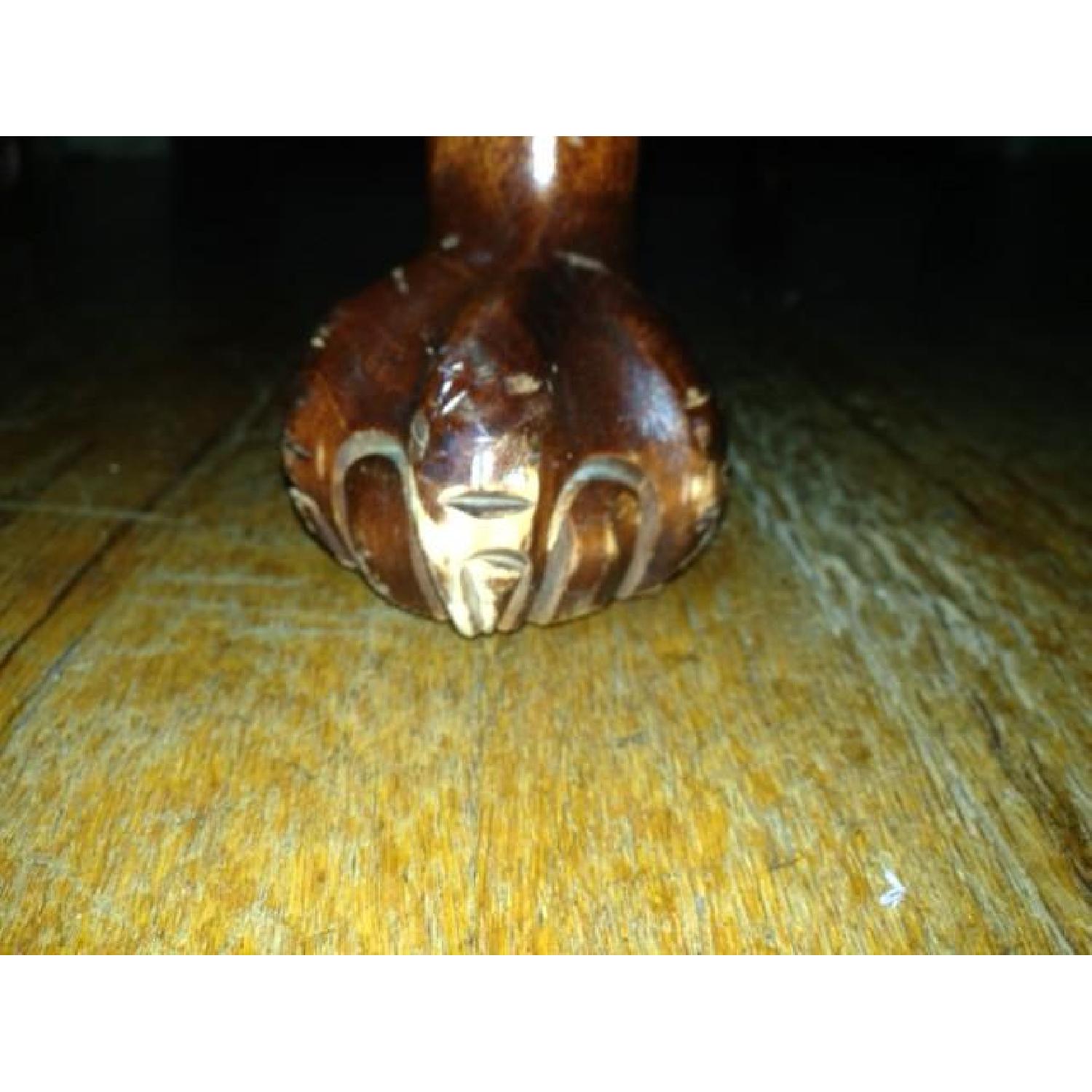 Colonial Blue Wingback Chair - image-8