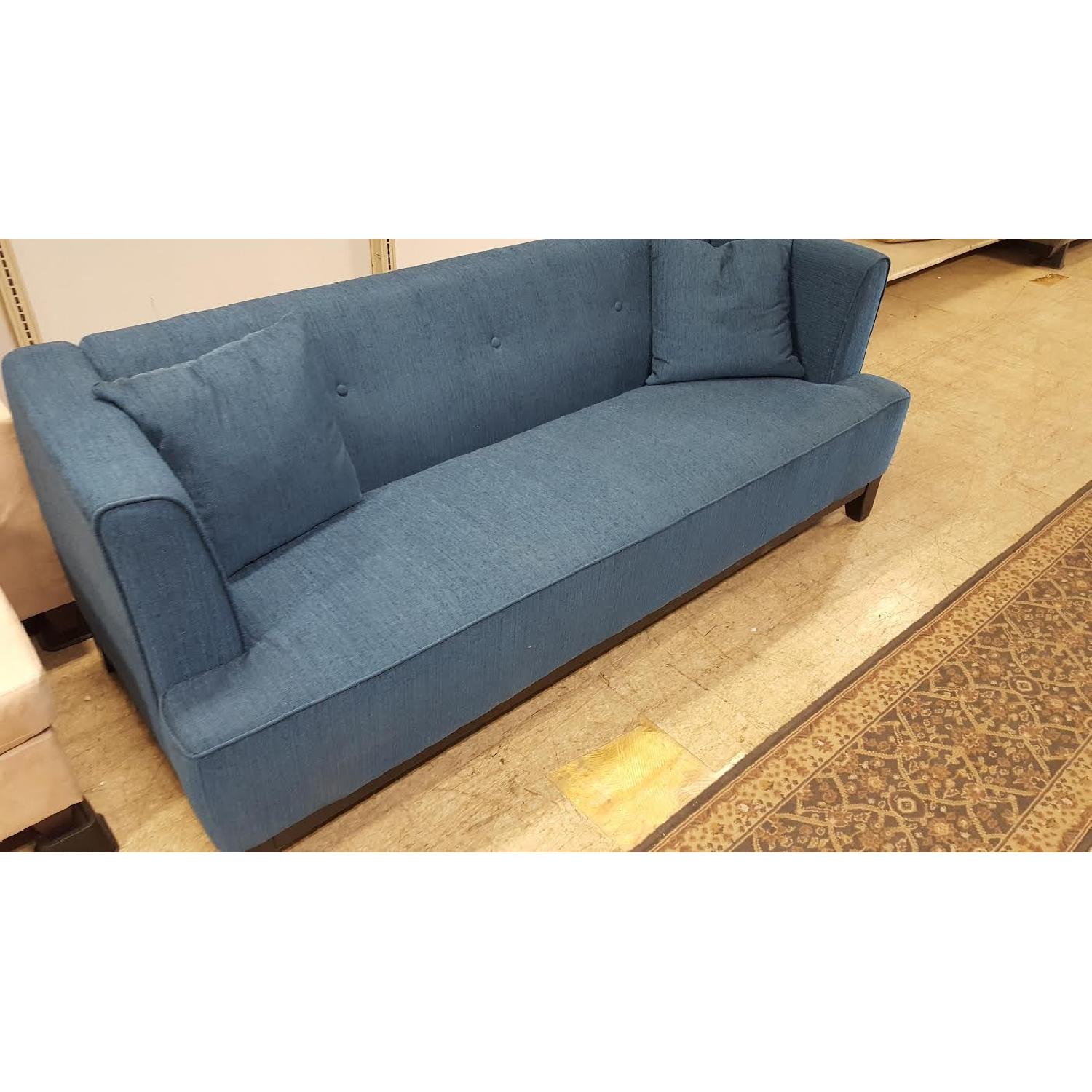 Furniture of America Sofia Dark Teal Sofa - image-4