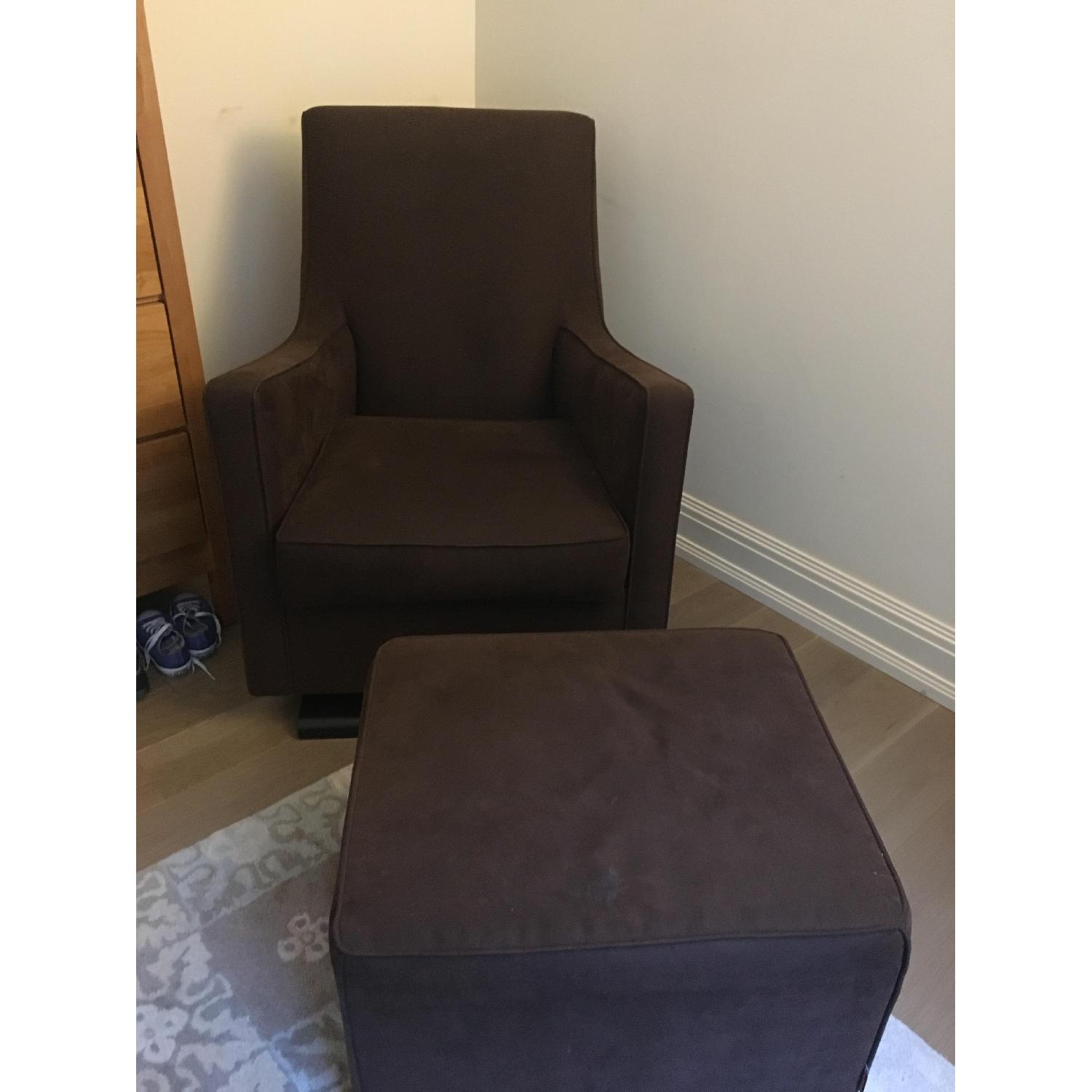 Monte Design Luca Glider & Ottoman - image-1