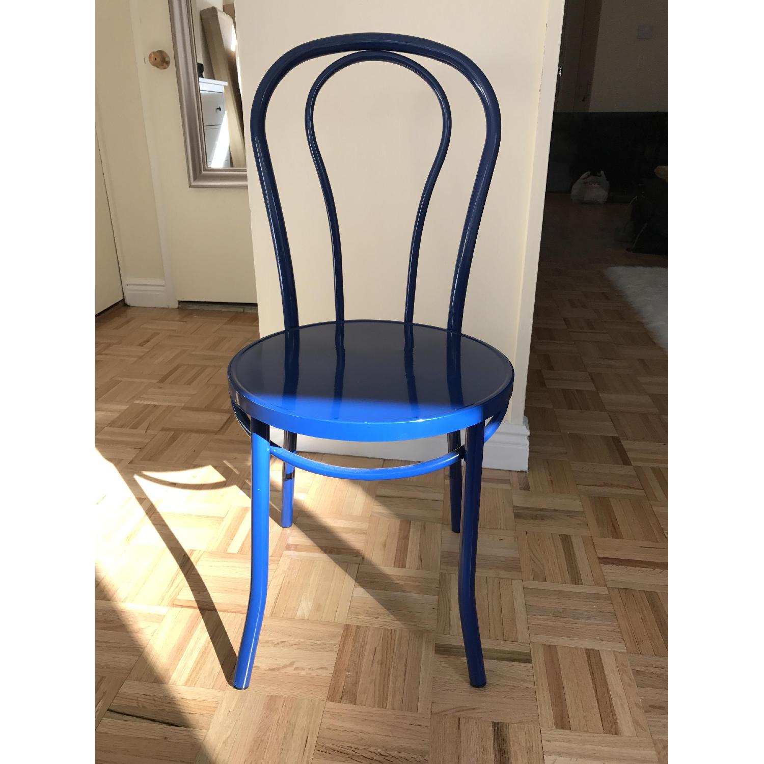 Blue Simple Living Vintage Inspired Cafe Chairs - image-3