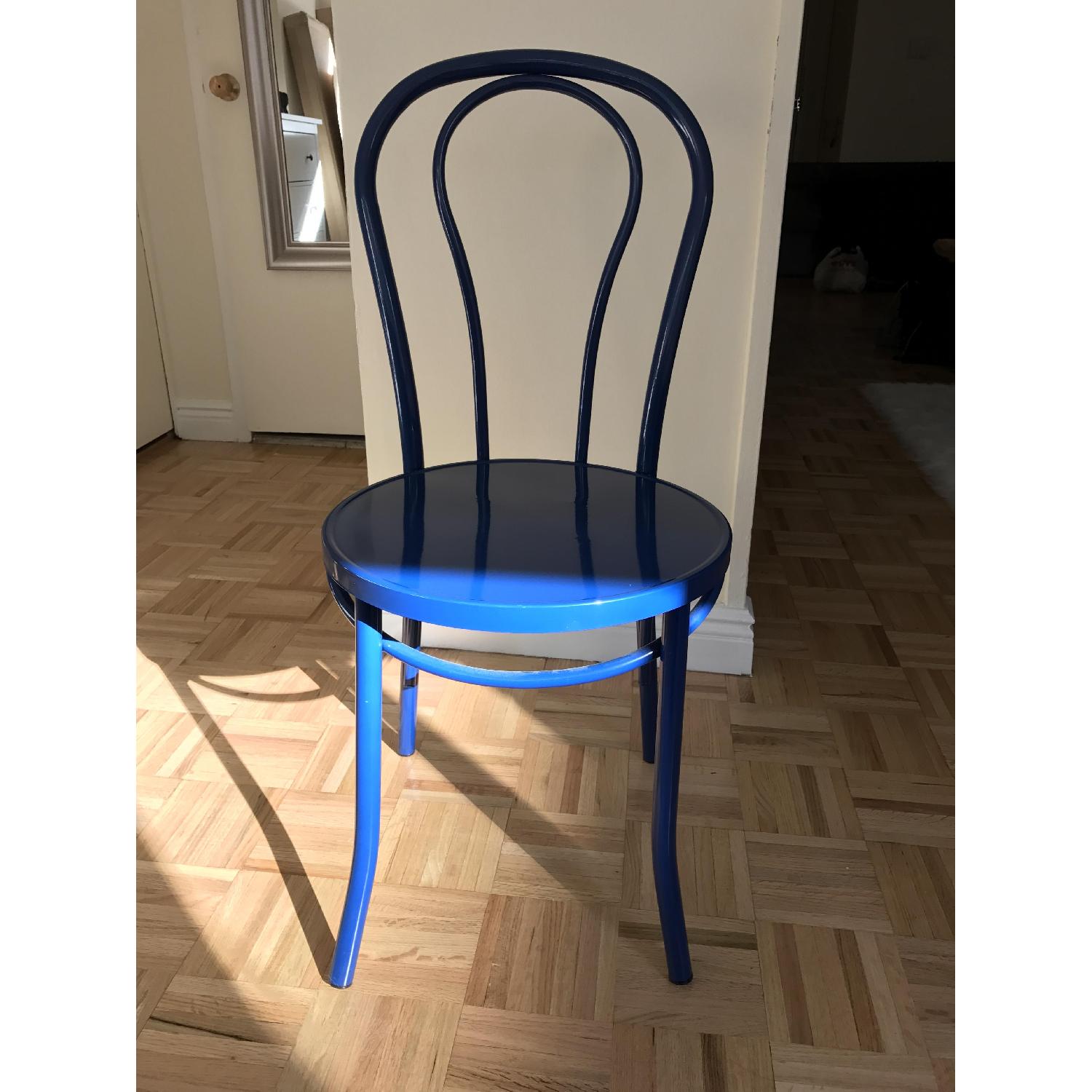 Blue Simple Living Vintage Inspired Cafe Chairs - image-4