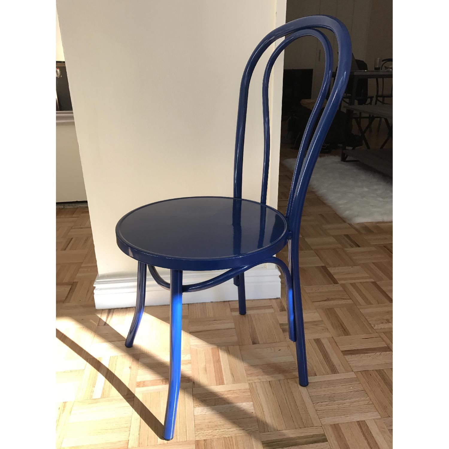 Blue Simple Living Vintage Inspired Cafe Chairs - image-5