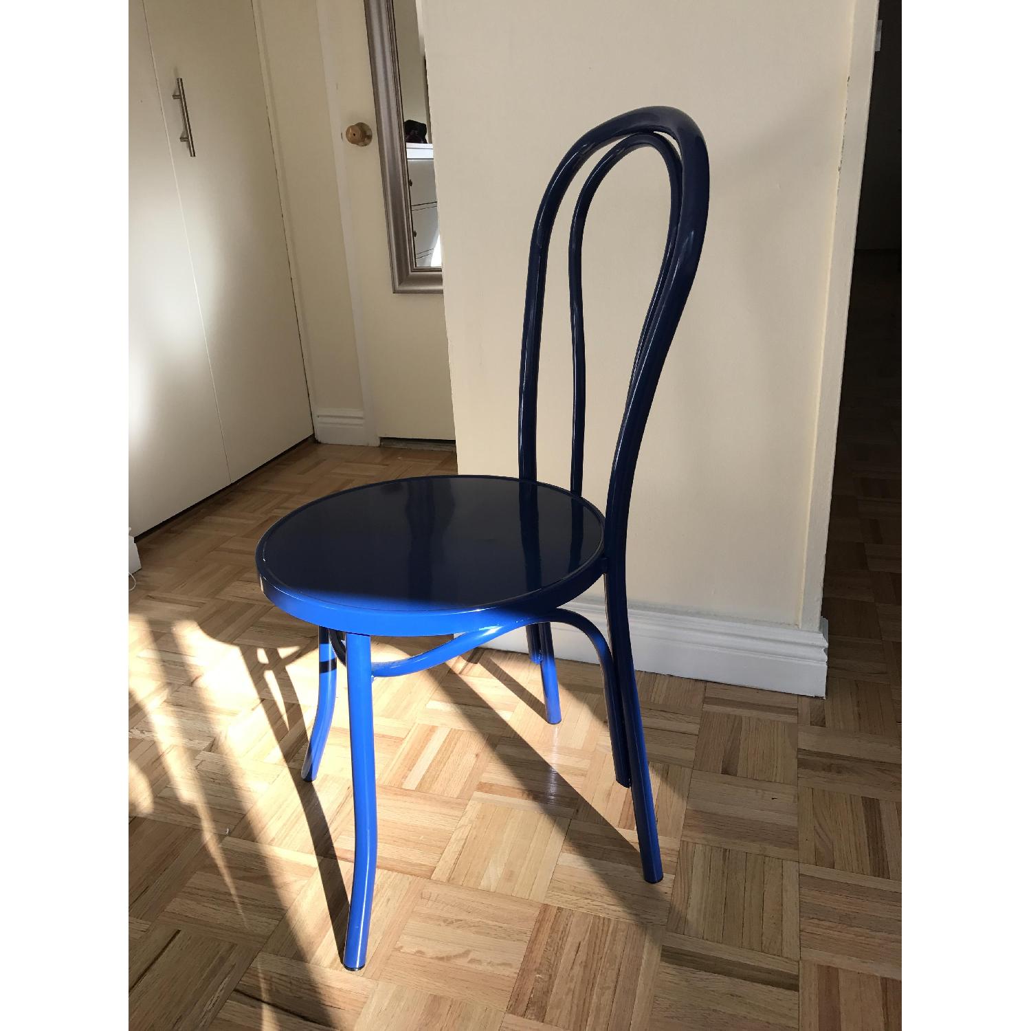 Blue Simple Living Vintage Inspired Cafe Chairs - image-6