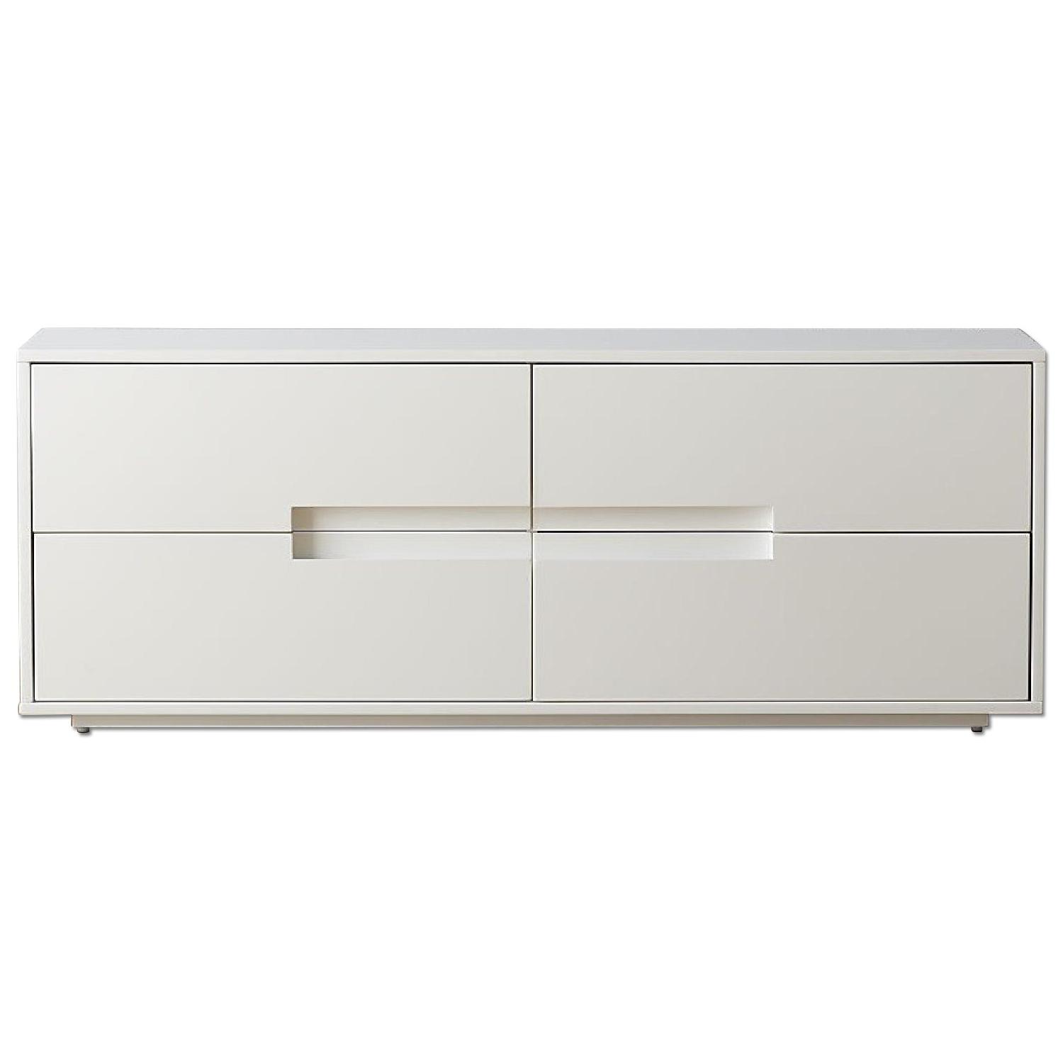 CB2 Latitude White Low Dresser AptDeco