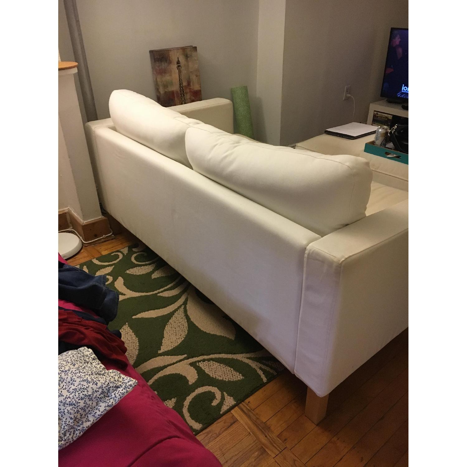 Ikea Loveseat in White - image-4