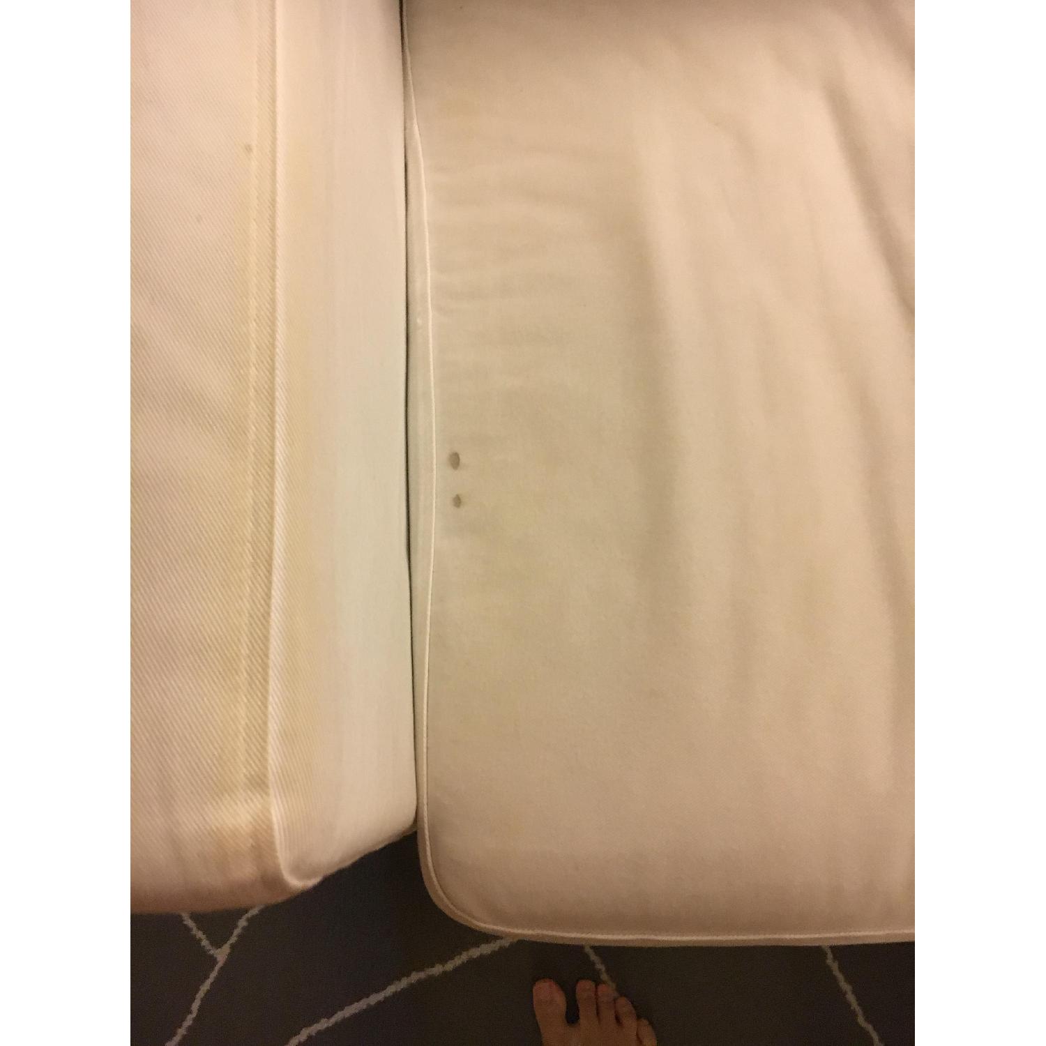 Ikea Loveseat in White - image-5