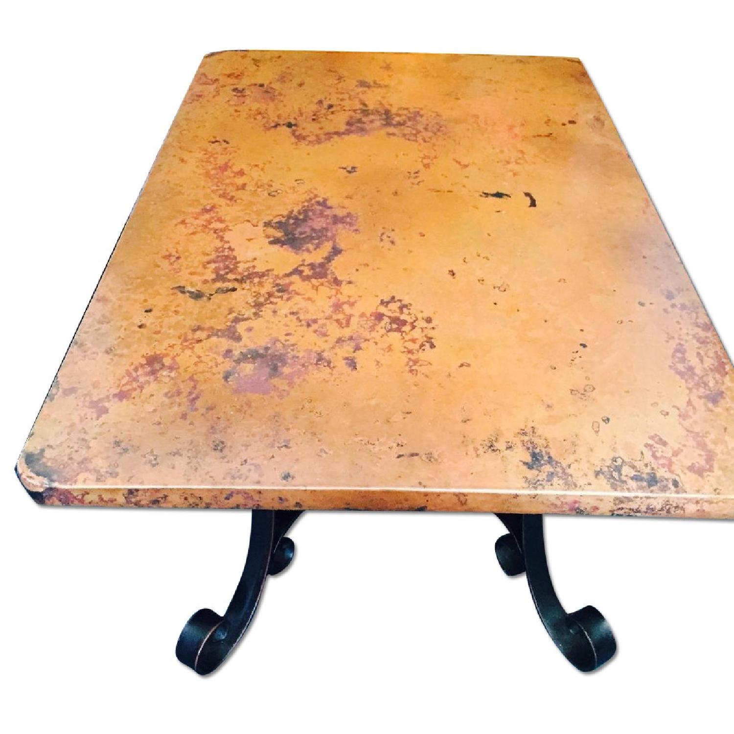 Arhaus Copper Coffee Table - image-0