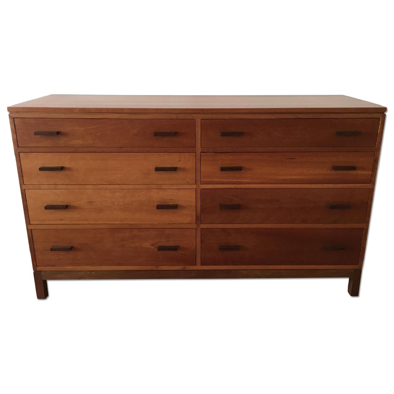 Stickley Metropolitan Double Dresser in Solid Cherry Wood AptDeco