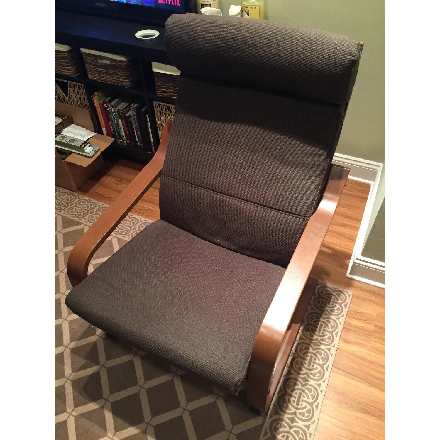Ikea Poang Dark Brown Chair - image-2