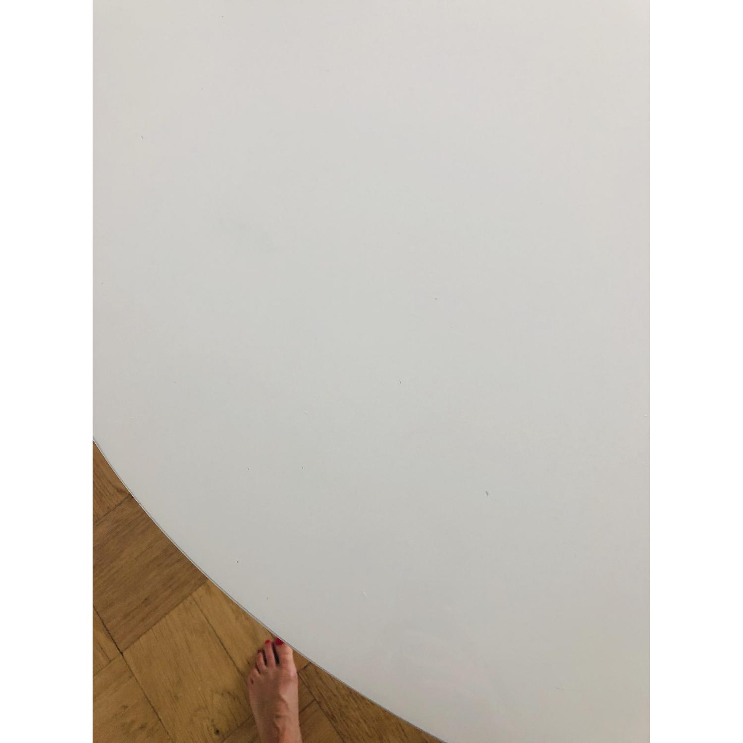 Candelabra Home White Round Dining Table - image-5