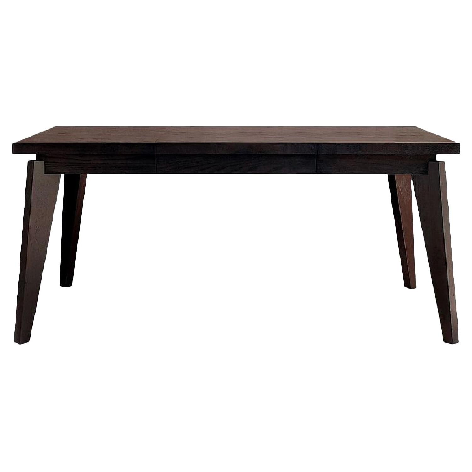 West Elm Angled-Leg Dining Table - AptDeco