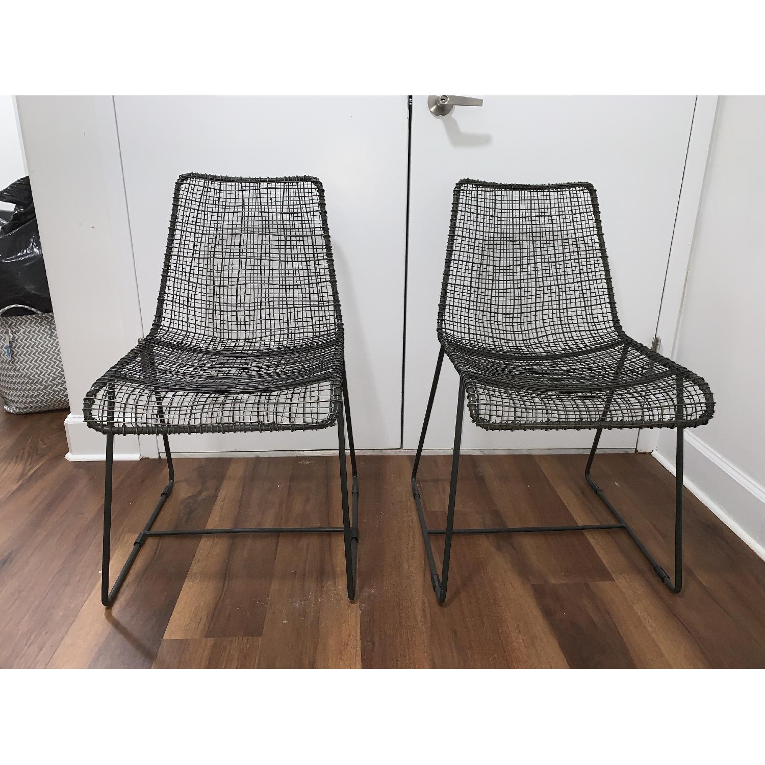 CB2 Reed Chairs - image-1