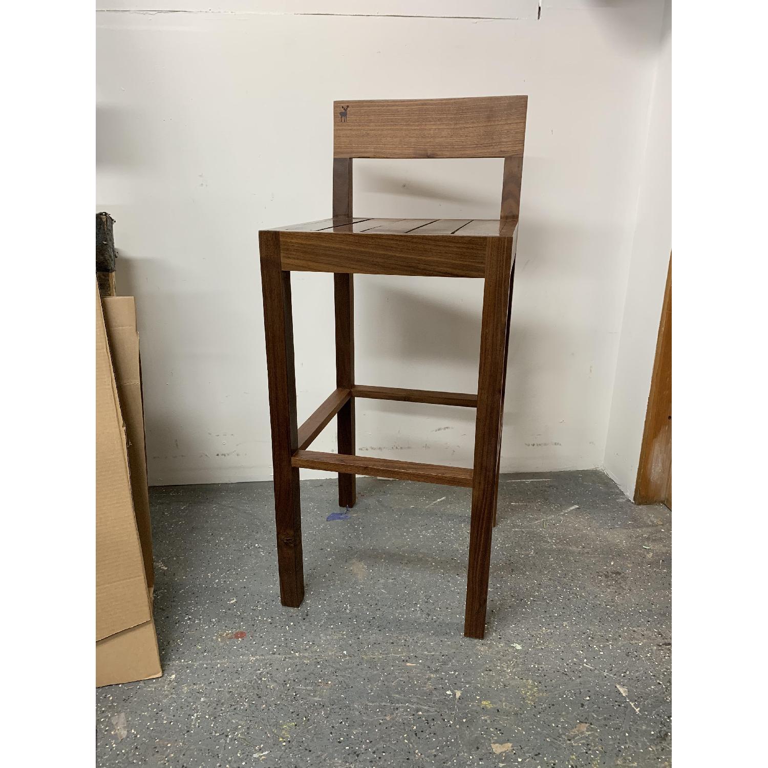 Organic Modernism Wood Bar Stool - image-3