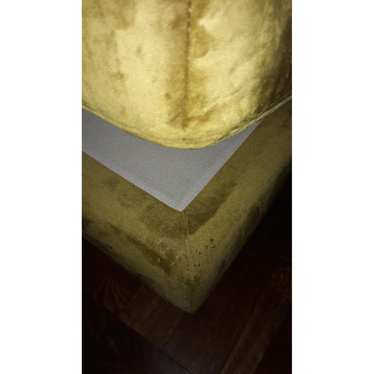 Interior Define Custom-Made Velvet Chaise Sectional Sofa - image-1