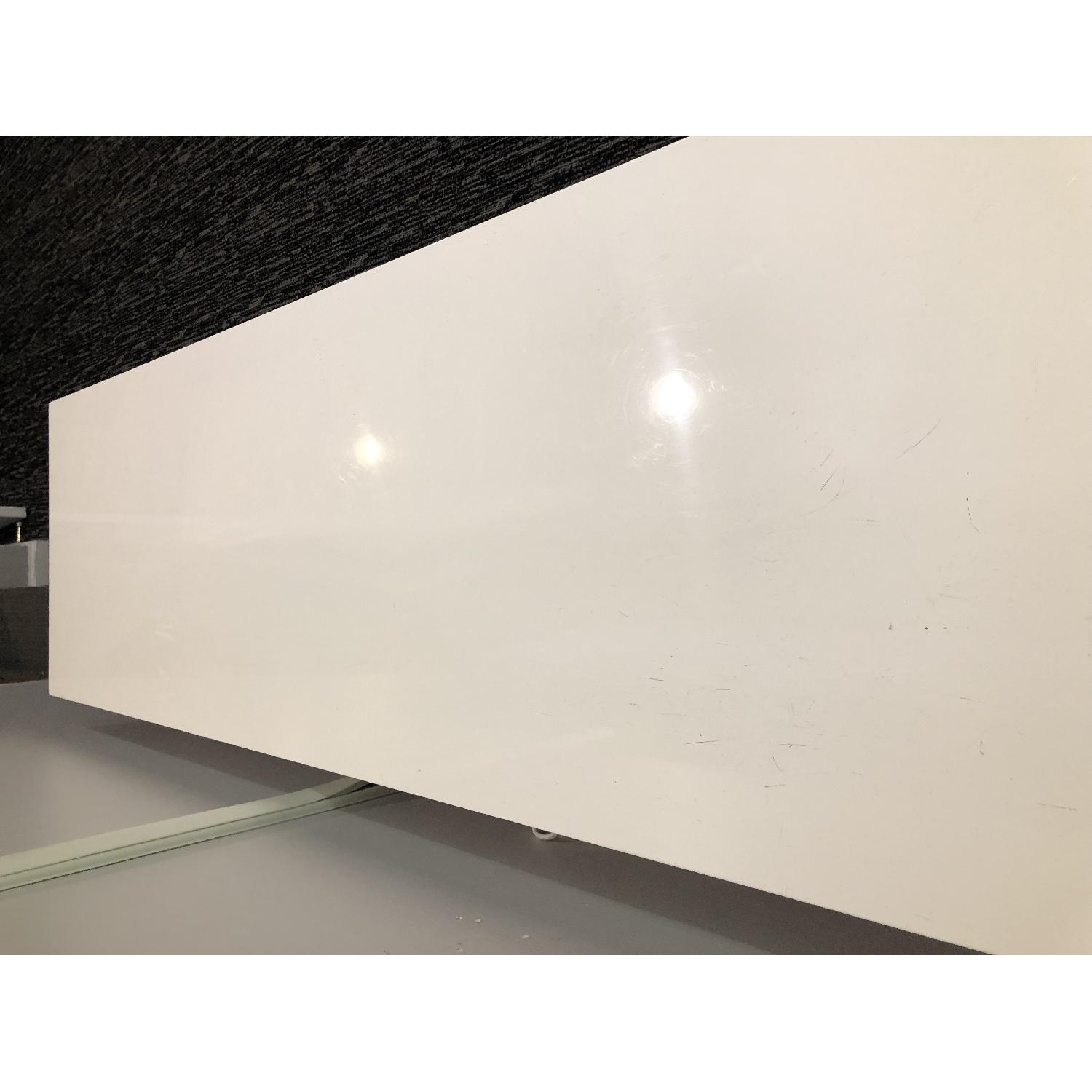 CB2 Chill White Media Console - image-3