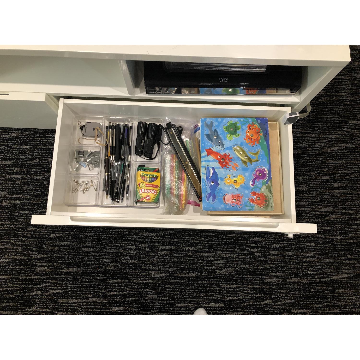 CB2 Chill White Media Console - image-4