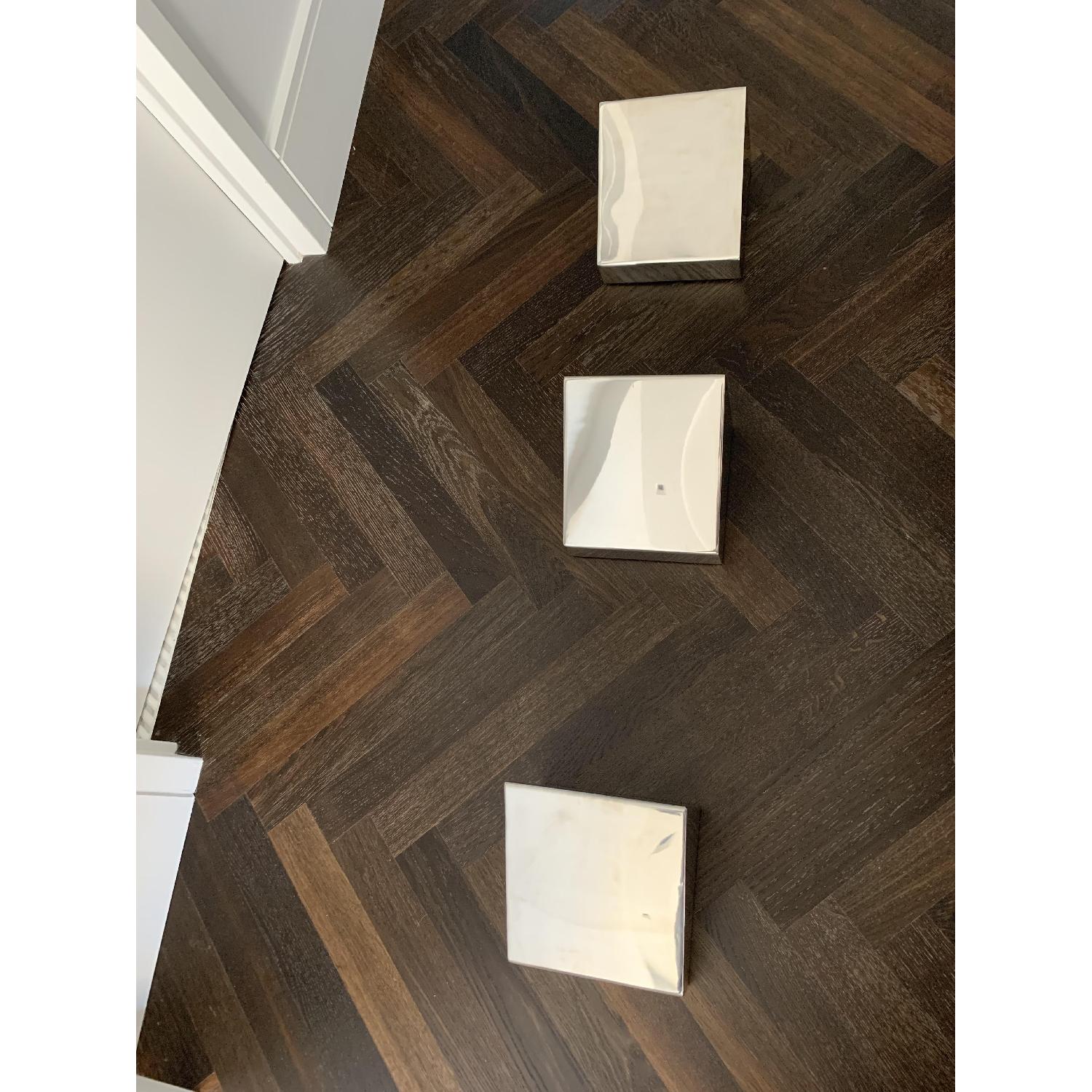 Chrome Wall Shelves - image-3