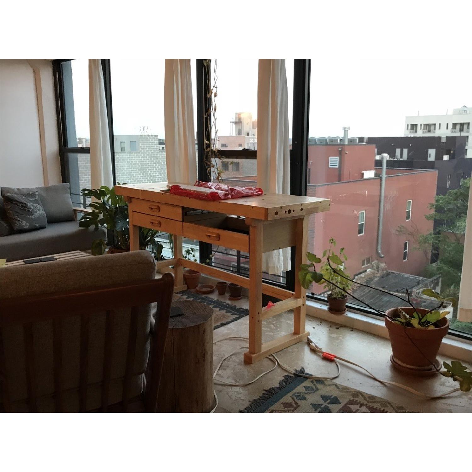 Wood Jeweler's Work Desk/Bench - image-3