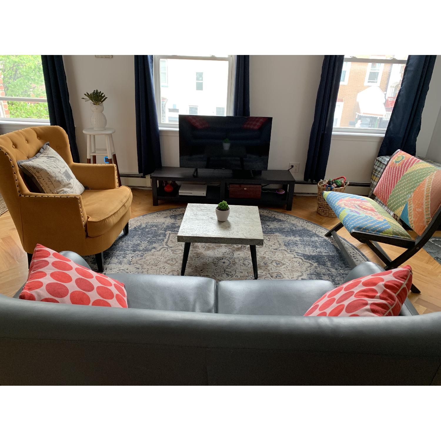 Faux Concrete Coffee Table - image-1