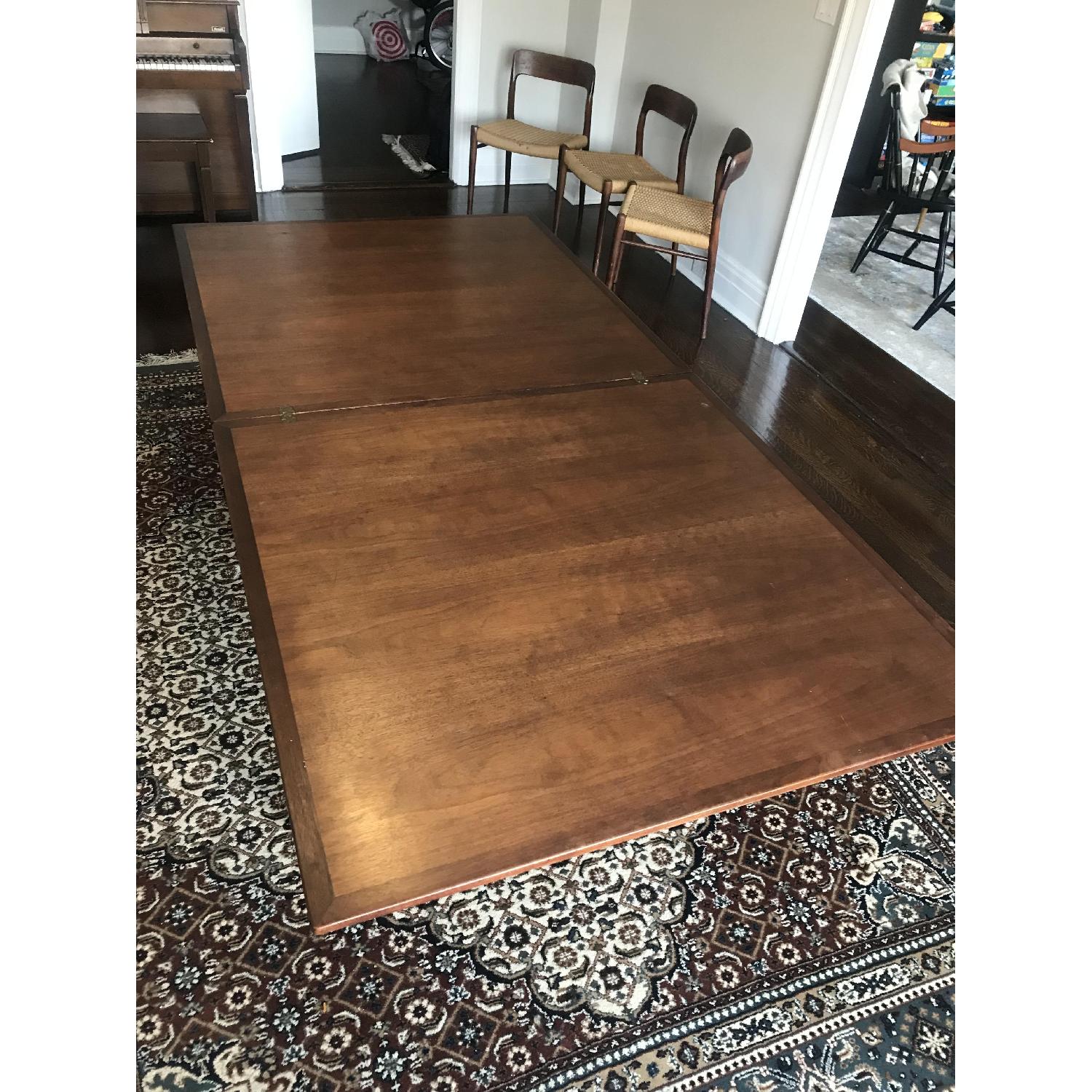 Teak Wood Expandable Dining Table - image-2