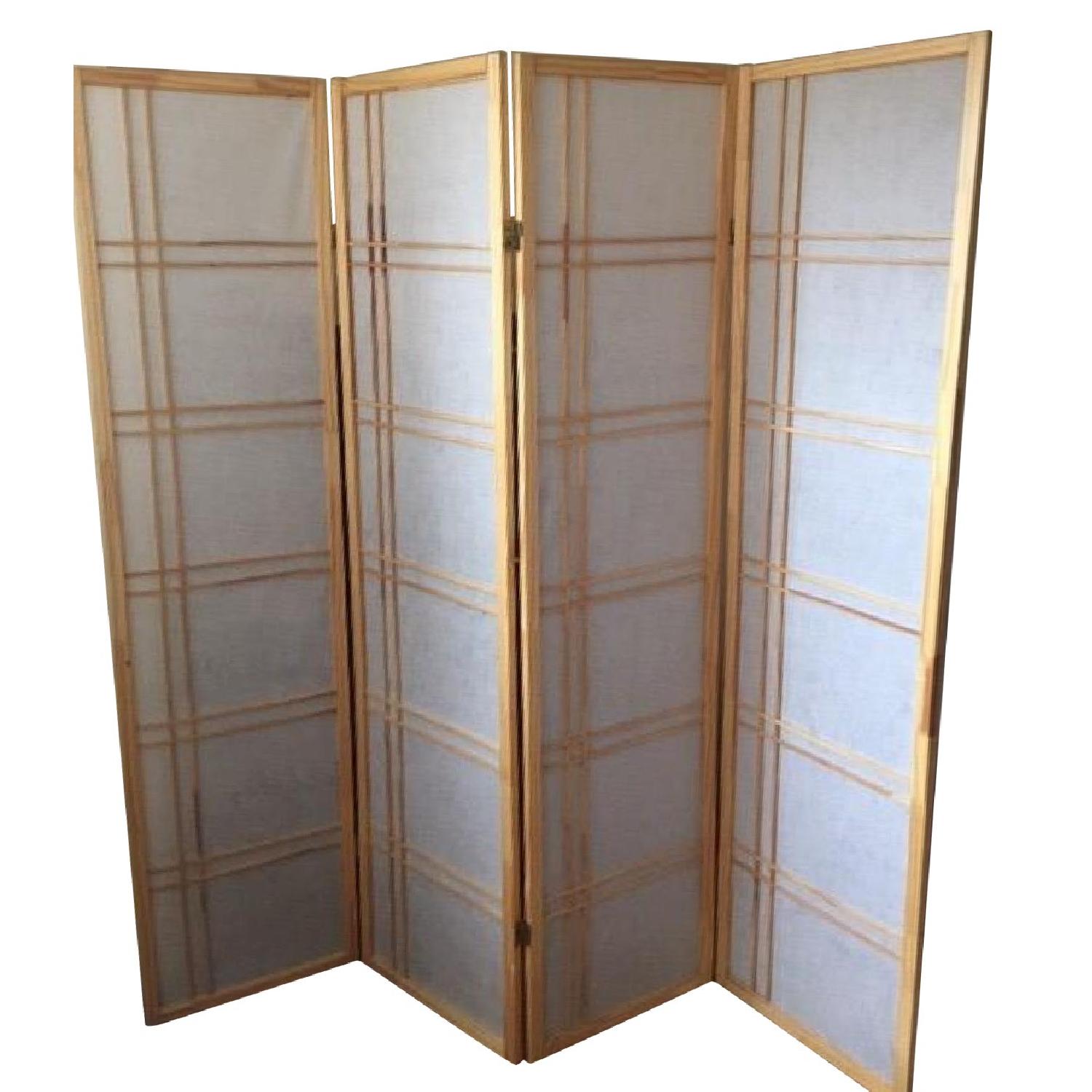Girard 4 Panel Room Divider AptDeco
