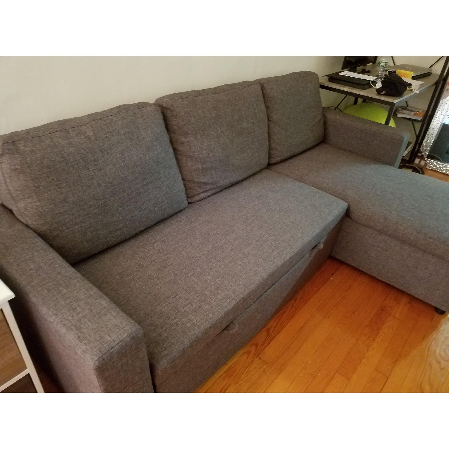 Ebern Designs Mullaney Reversible Sleeper Sectional Sofa - image-5