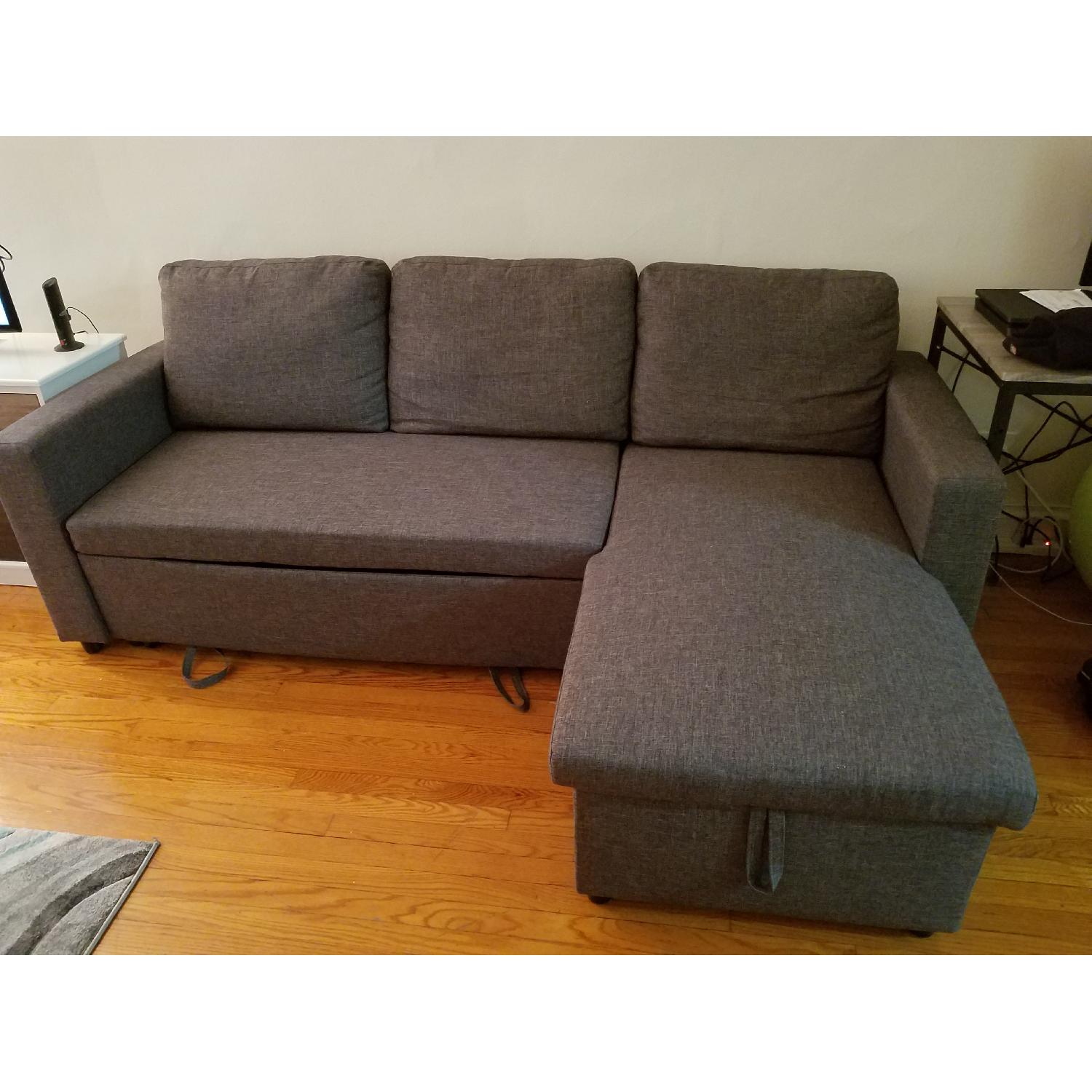 Ebern Designs Mullaney Reversible Sleeper Sectional Sofa - image-6