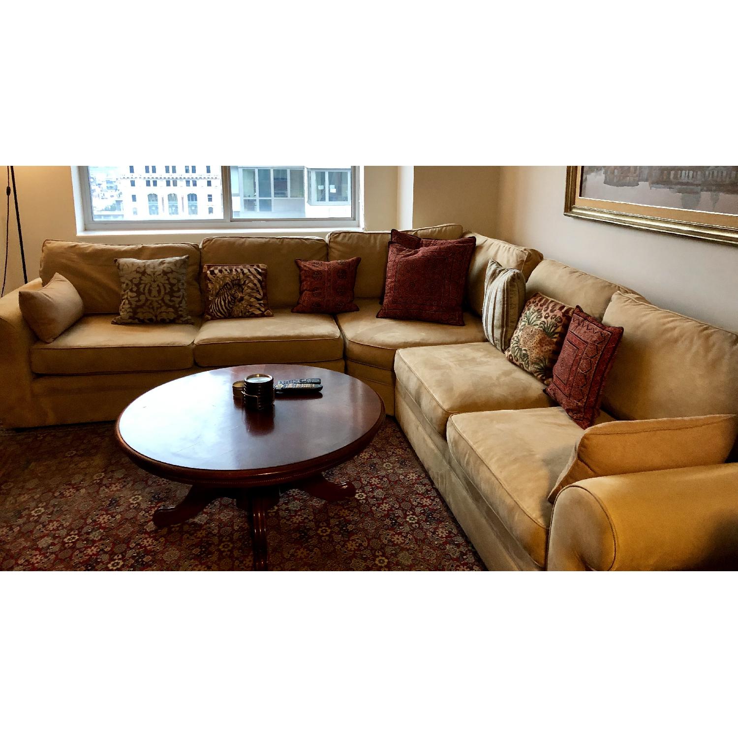 Pottery Barn 3 Piece Sectional Sofa Aptdeco