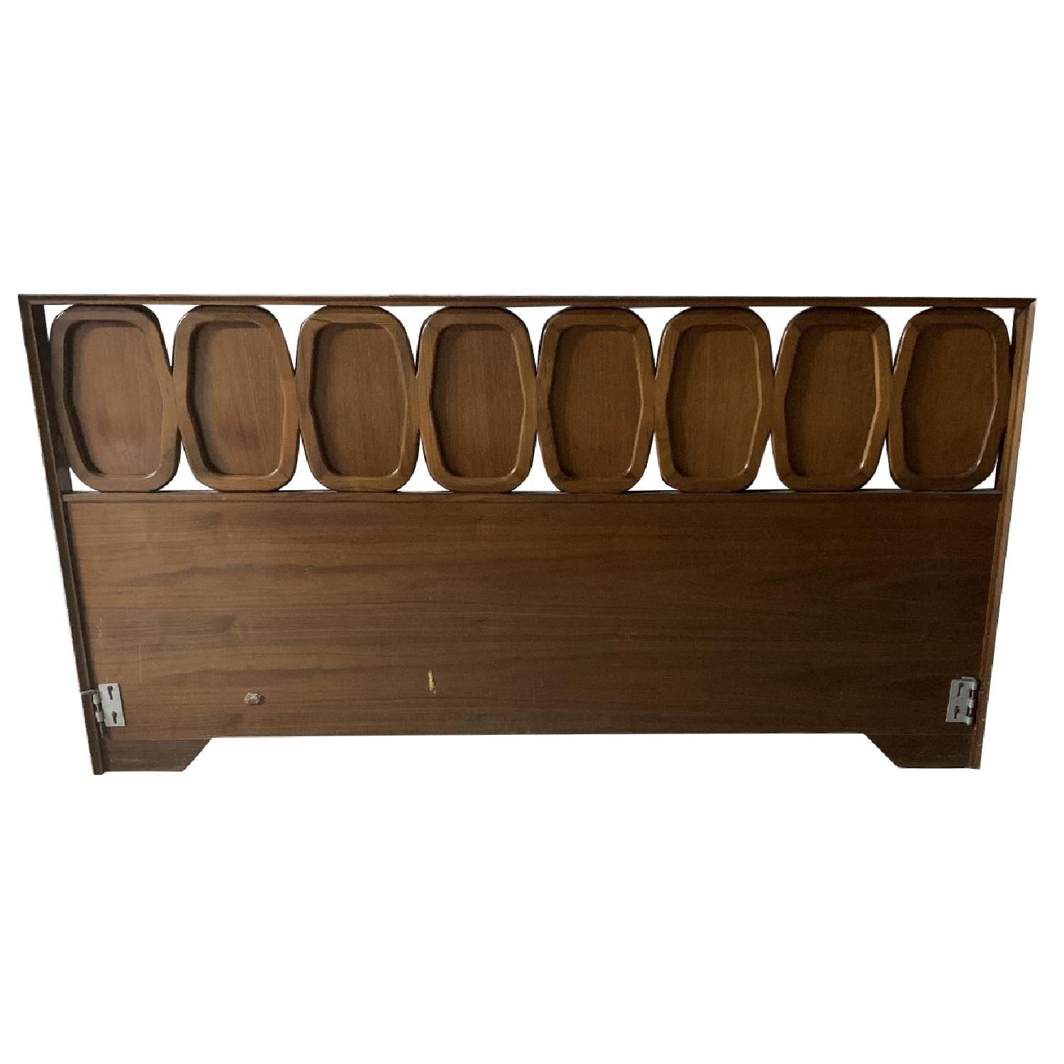 Vintage Mid Century King Headboard AptDeco