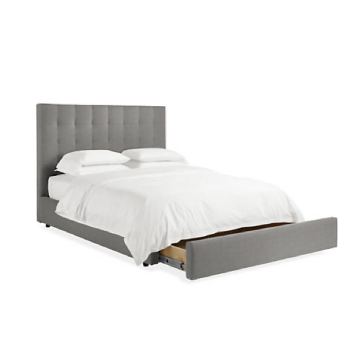 Room & Board Avery Queen Size Storage Bed AptDeco