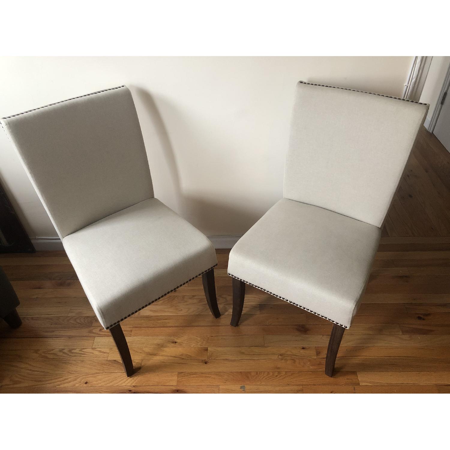 Pottery Barn PB Comfort Square Upholstered Dining Chairs - image-2