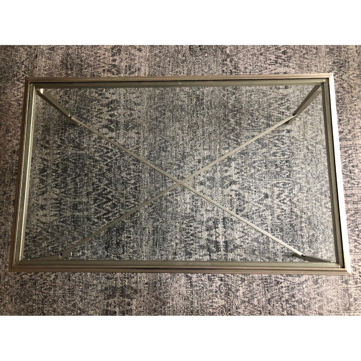 Ethan Allen Rectangular Heron Coffee Table in Pendant Finish - image-2