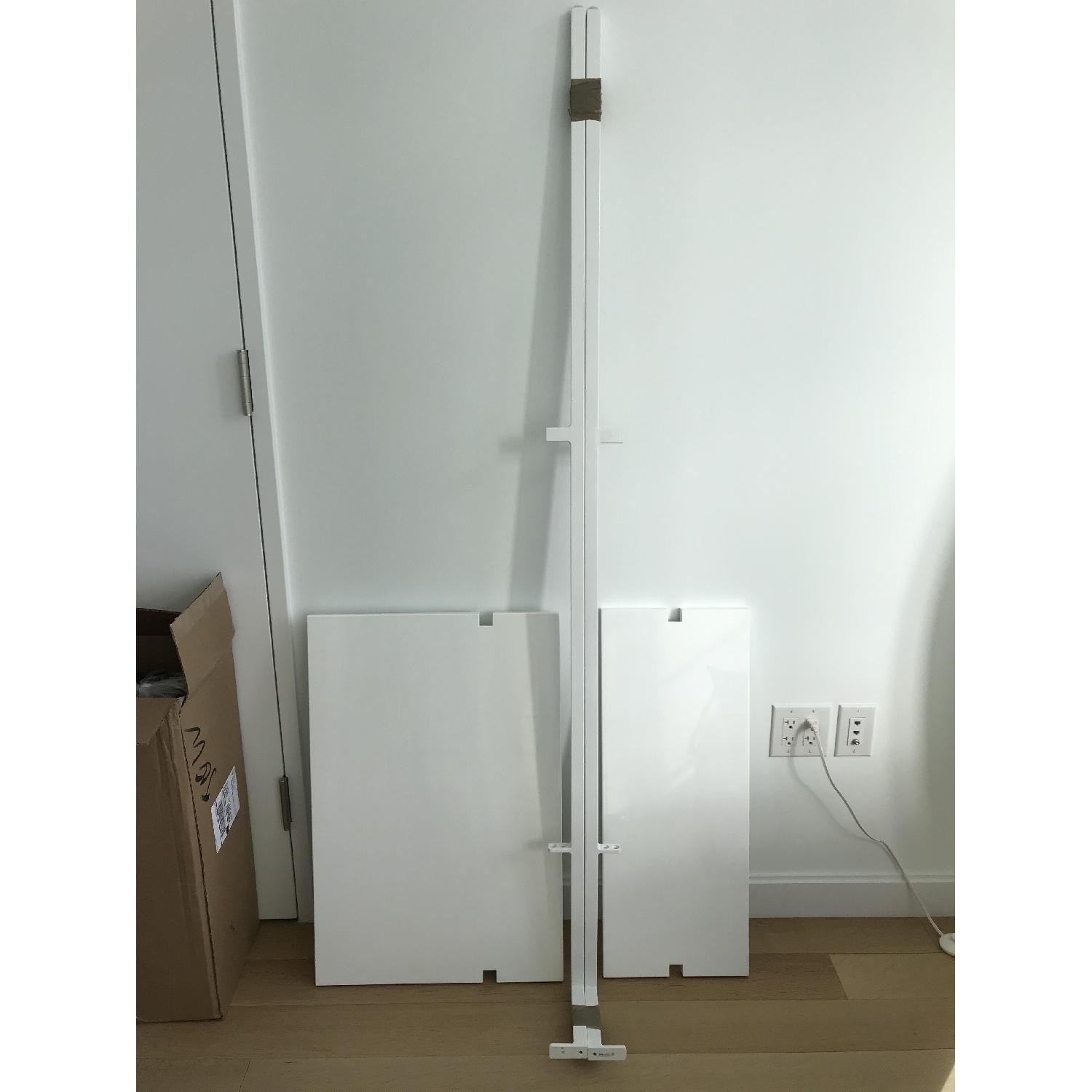 CB2 Stairway White Desk - image-1