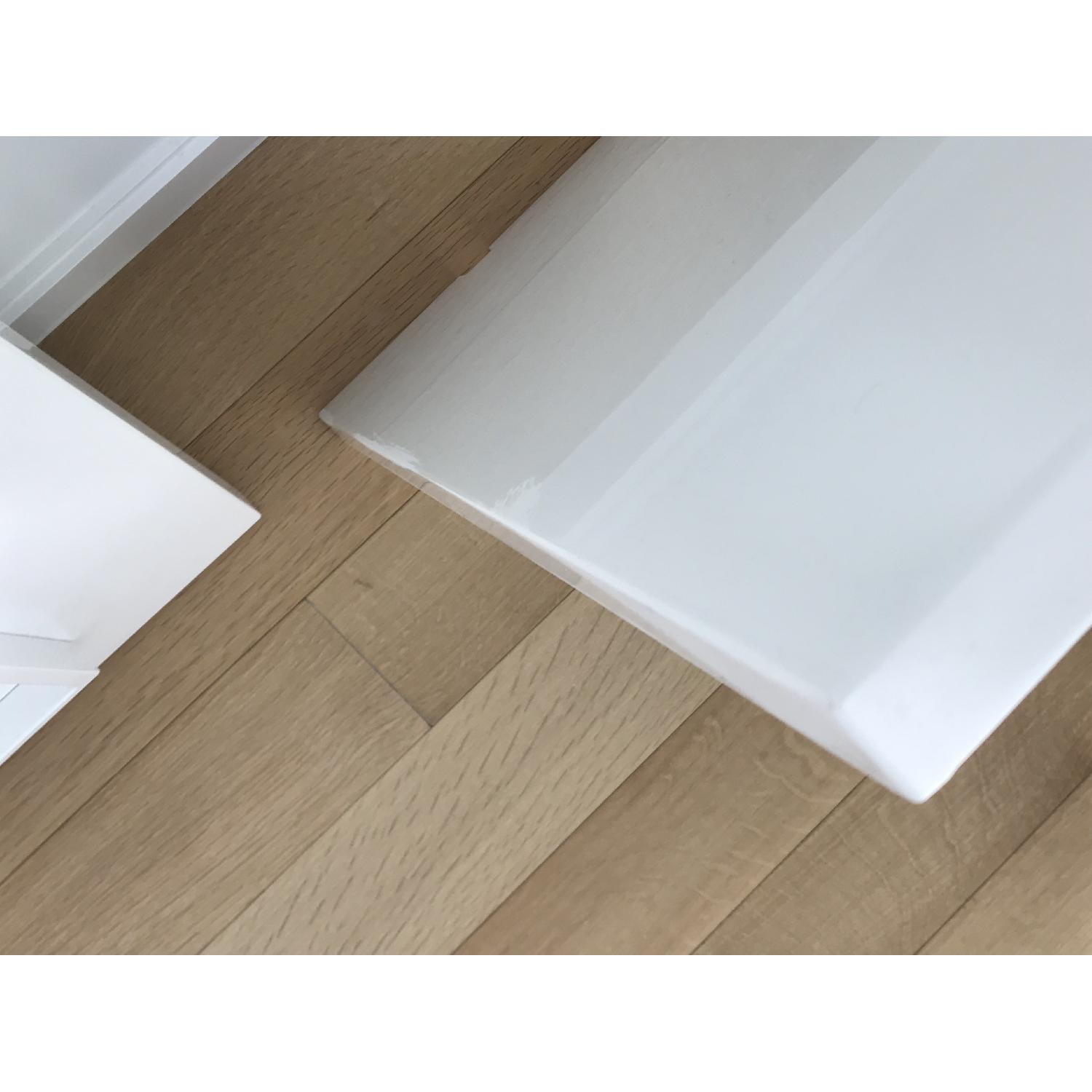 CB2 Stairway White Desk - image-4