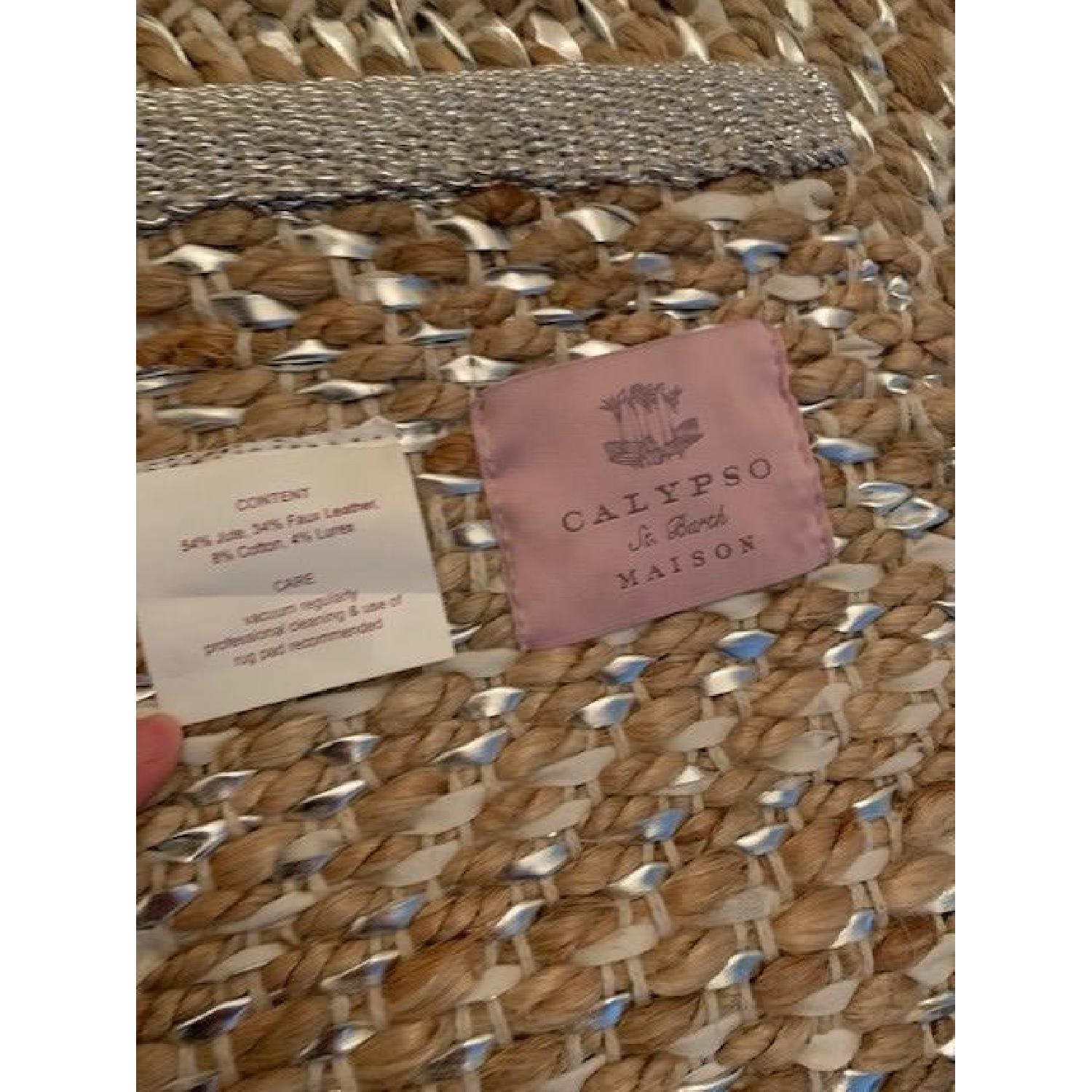 Calypso St. Barth Metallic & Jute Area Rug - image-3