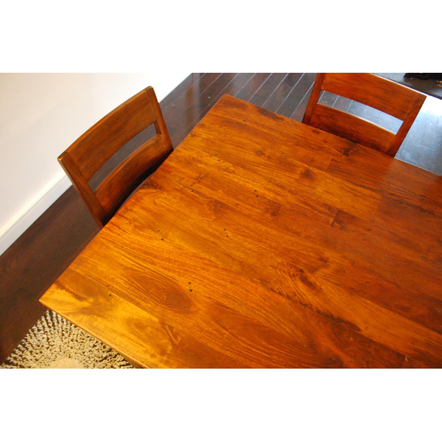 Crate & Barrel Basque Dining Table - image-10