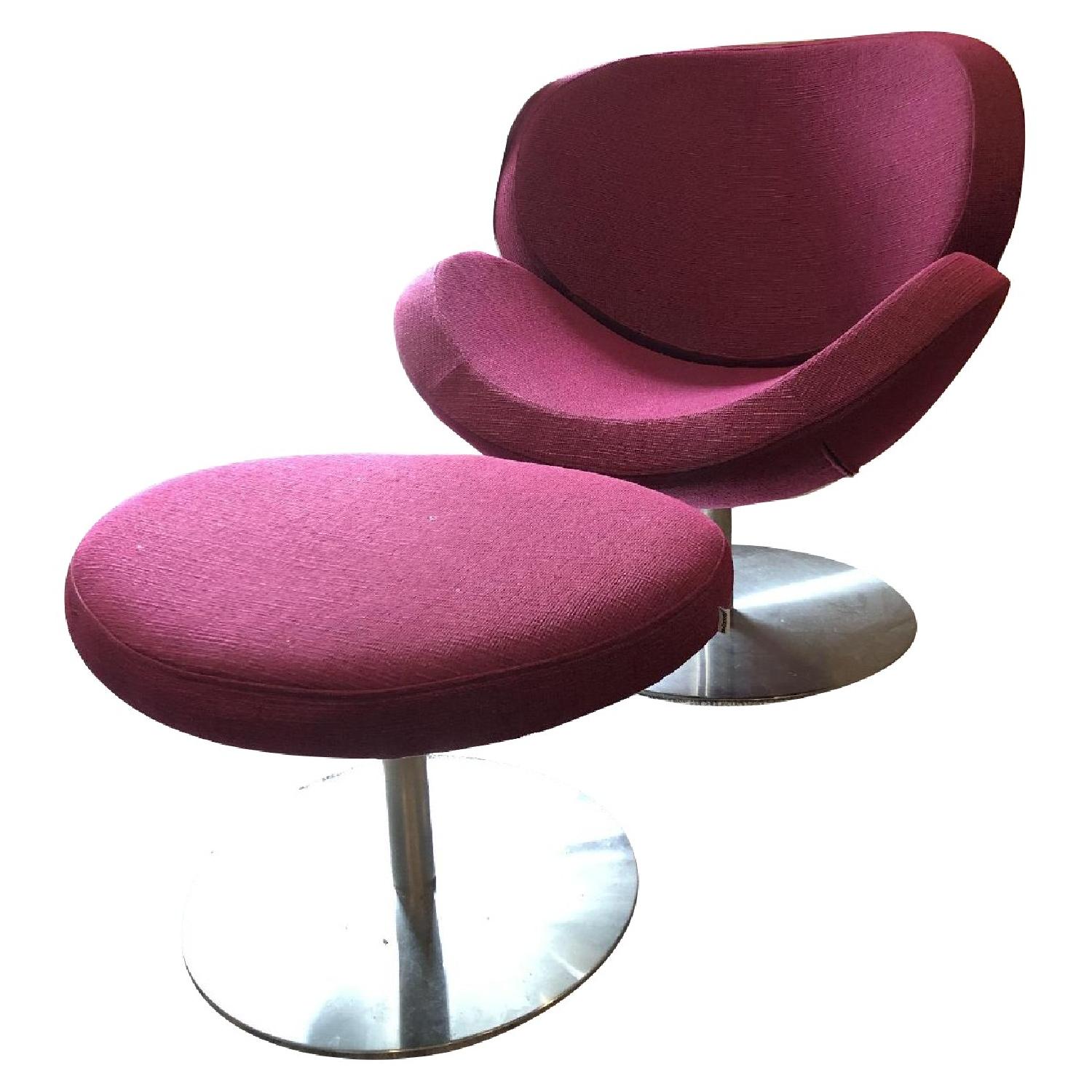 BoConcept Shelly Armchair & Ottoman - image-0