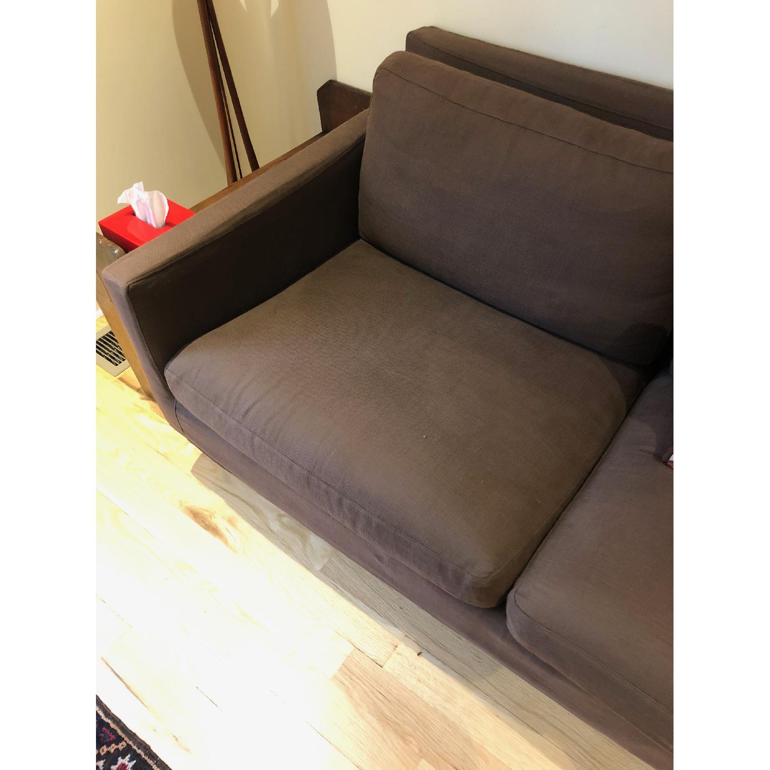 Room & Board Jasper Loveseat in Dawson Cement - image-3