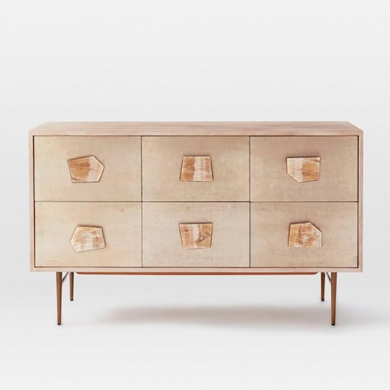 West Elm Roar + Rabbit Jeweled 6-Drawer Dresser - image-4