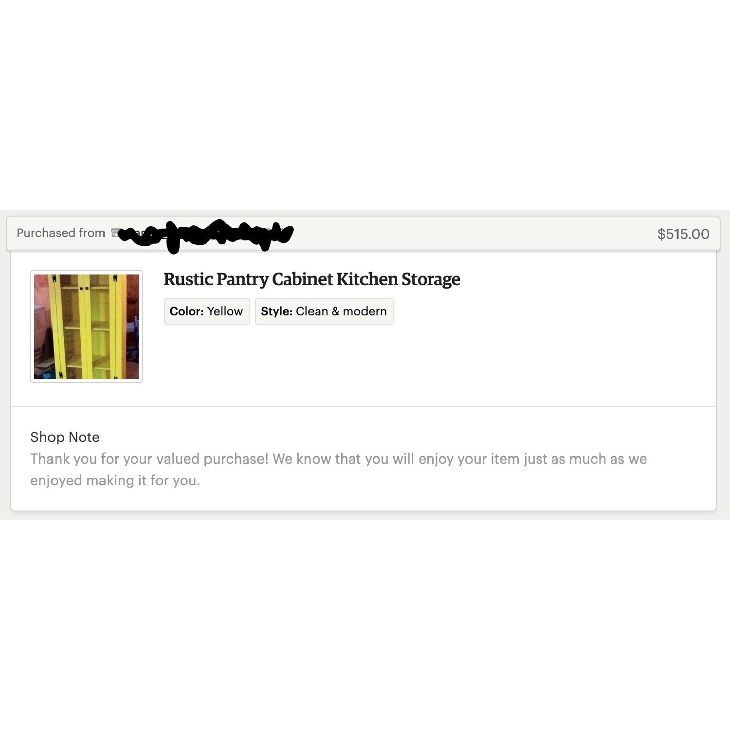 Handmade Reclaimed Wood Pantry Cabinet - image-9