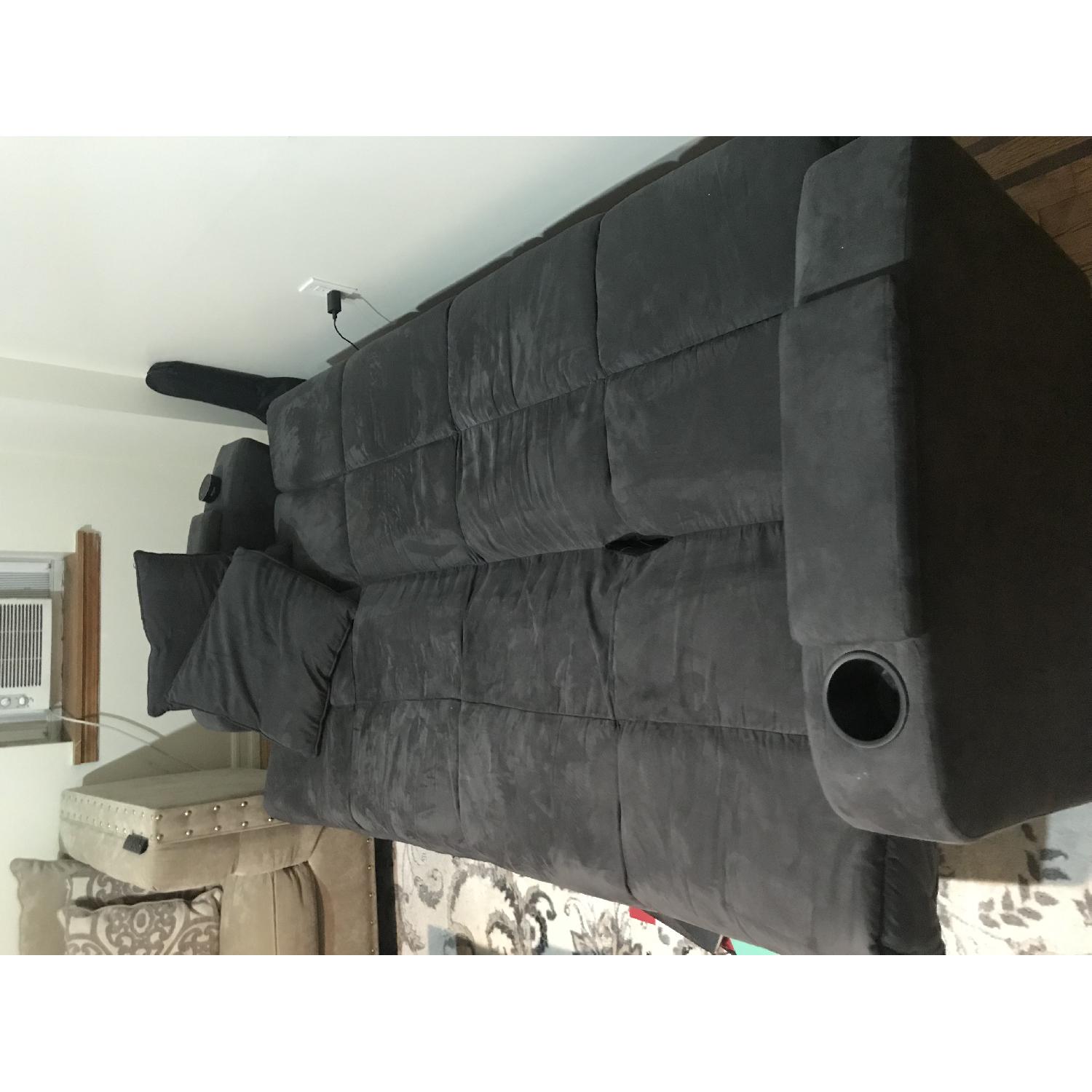 Mainstays Tyler Futon w/ Storage - image-3