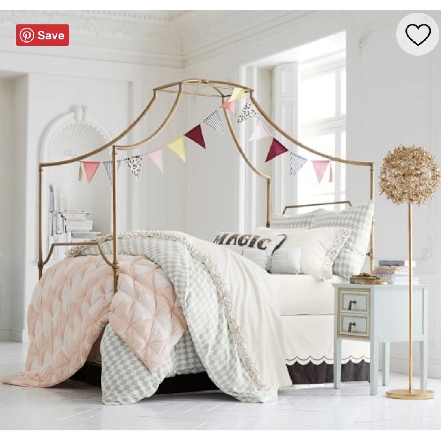Pottery Barn Teen Maison Canopy Bed - image-3