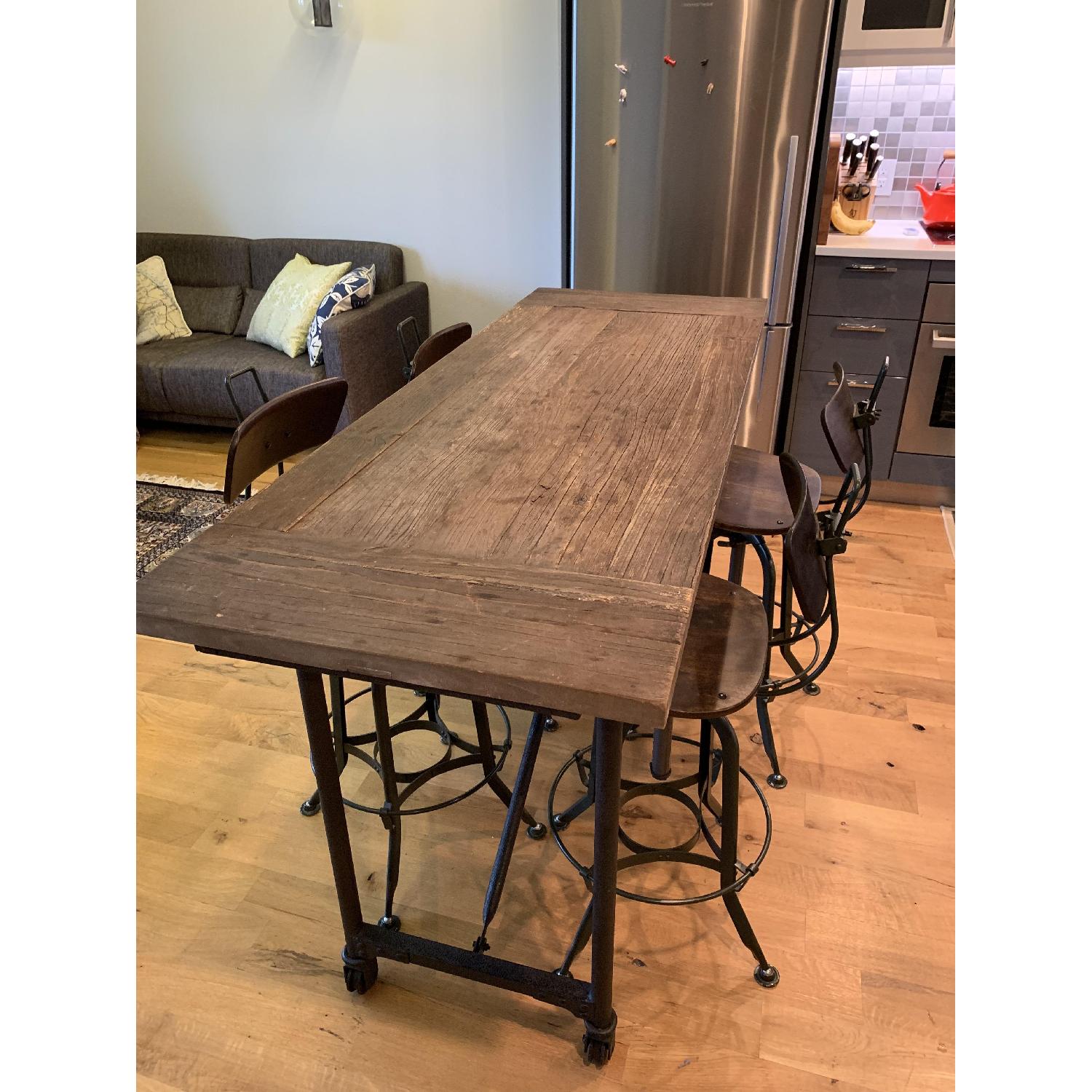 Restoration Hardware 1940's Vintage Toledo Bar Chairs - image-1