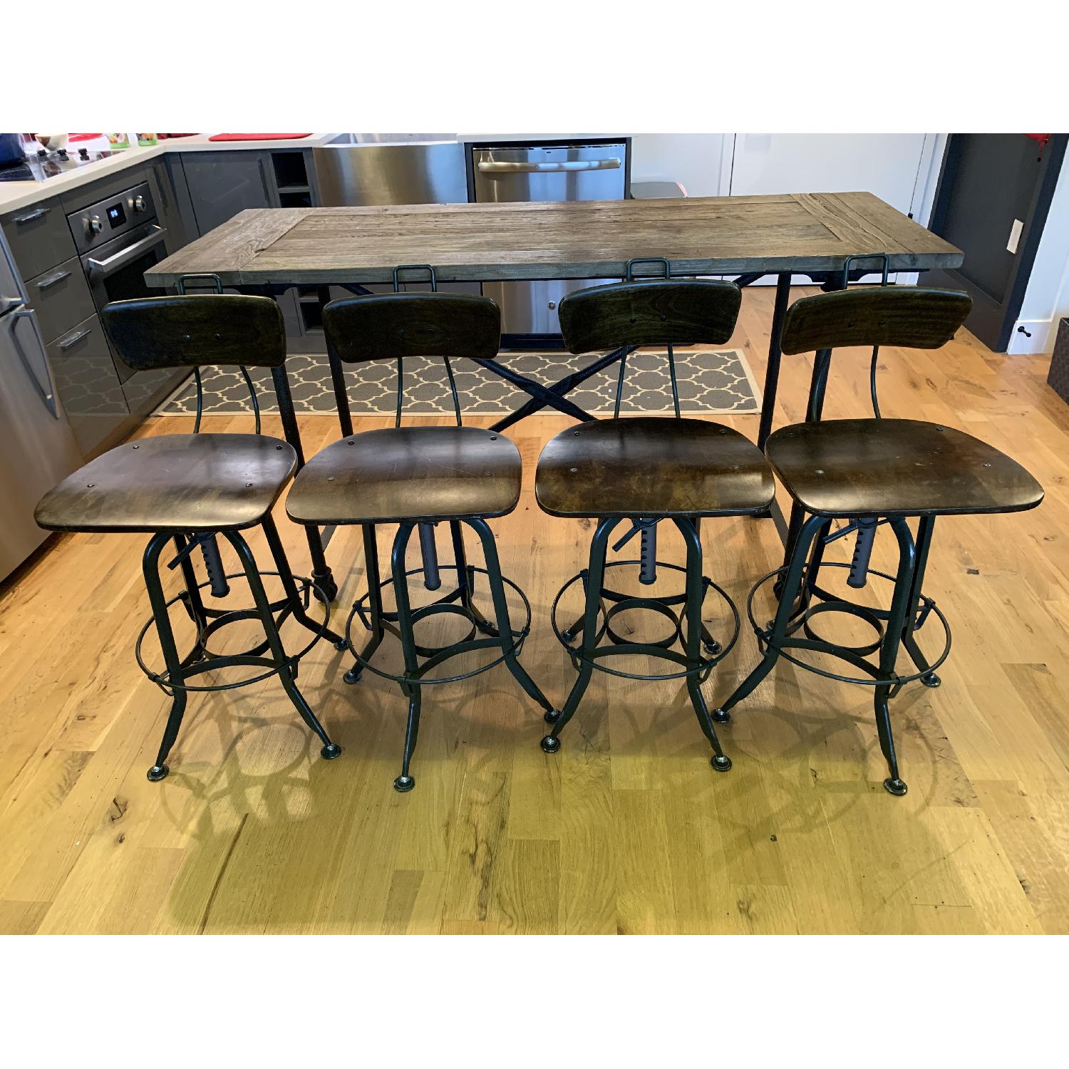 Restoration Hardware 1940's Vintage Toledo Bar Chairs - image-2