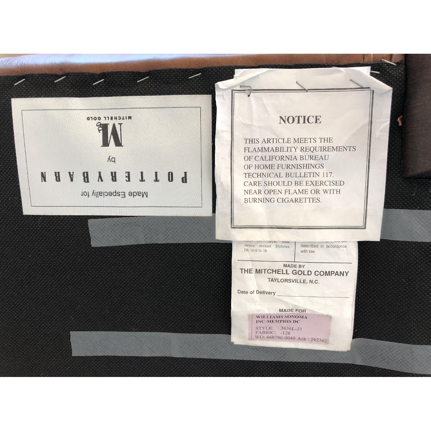 Pottery Barn Manhattan Club Chair & Ottoman - image-8