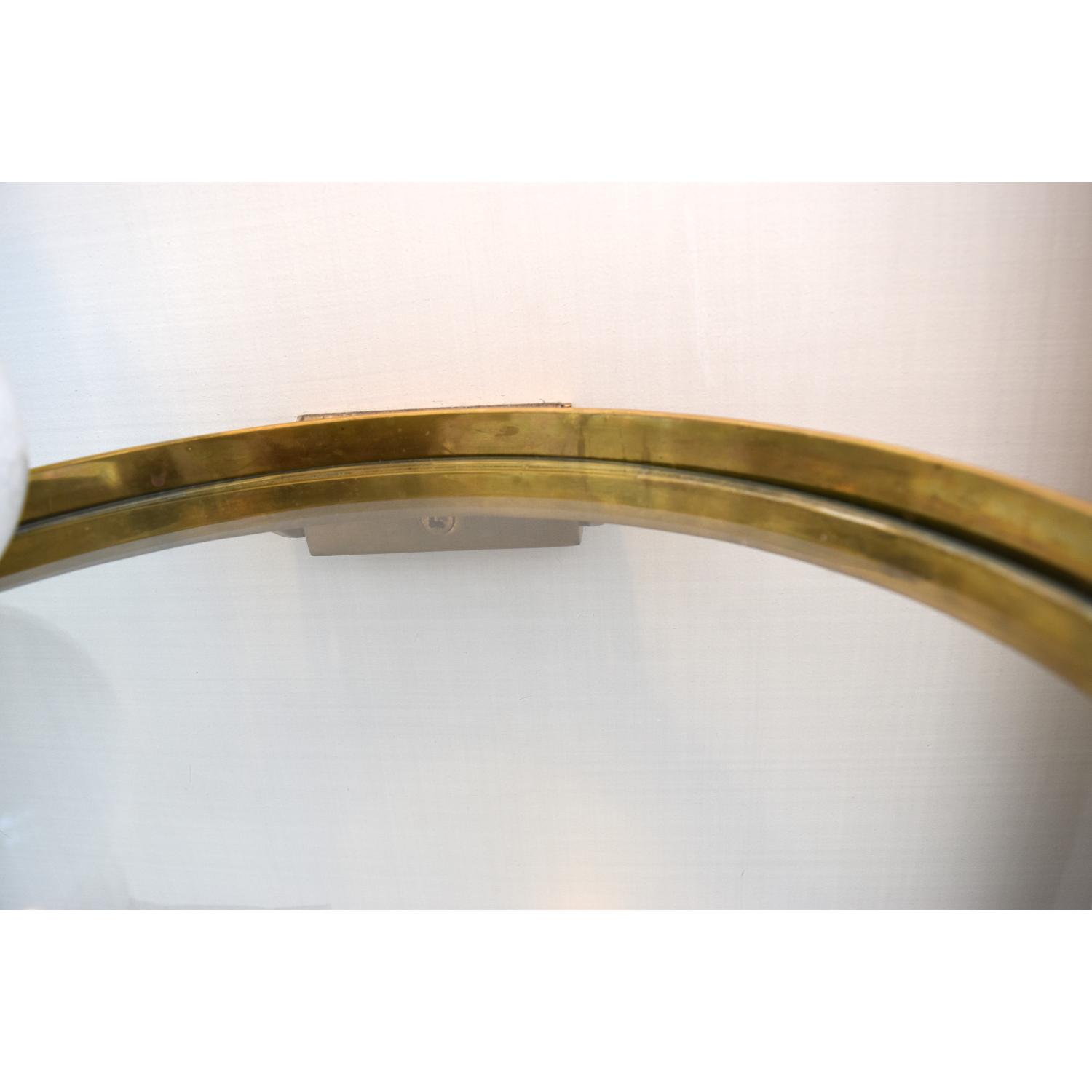 Custom Floating Brass Bedside Tables - image-3